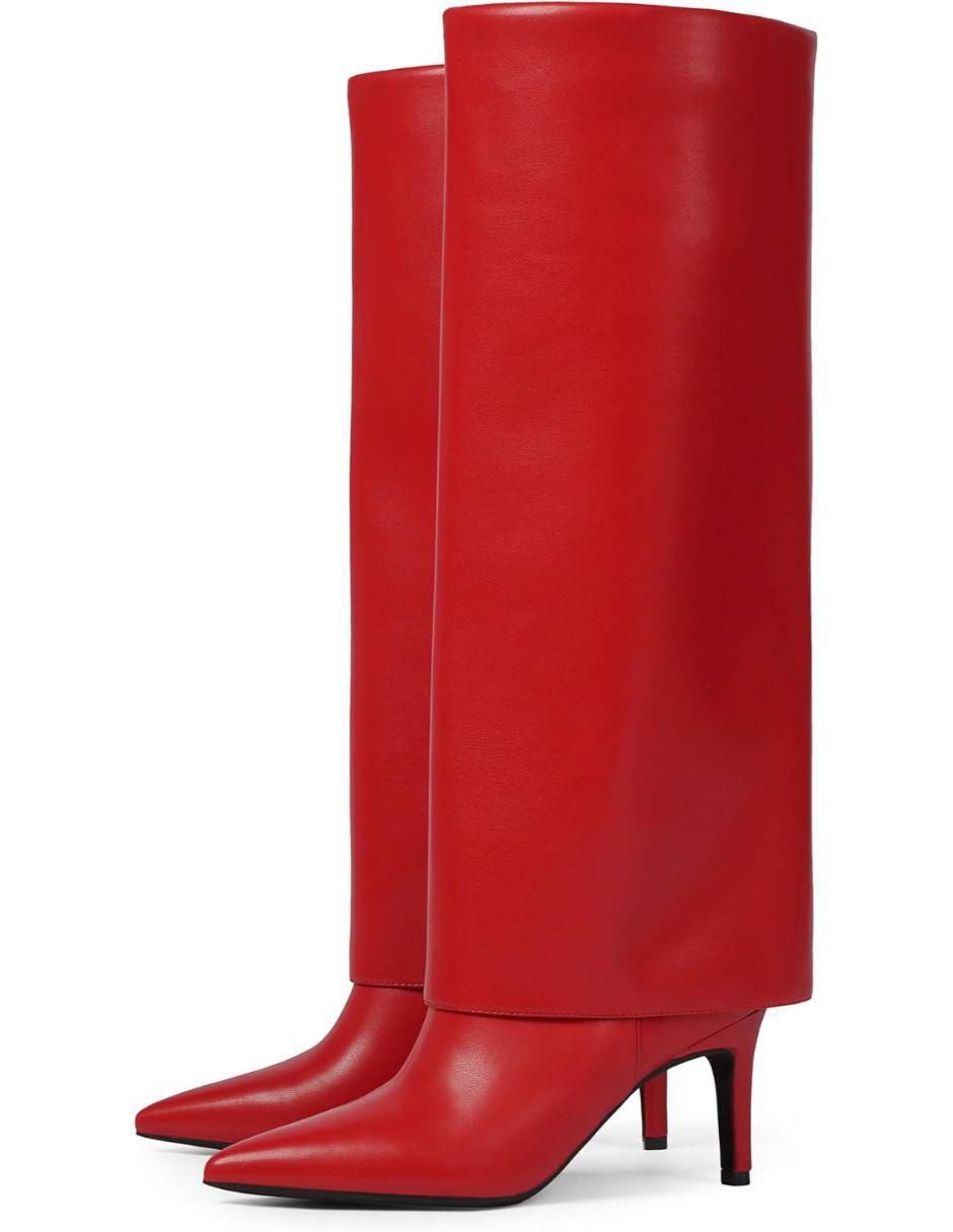 Bota abajo de la rodilla para mujer 4