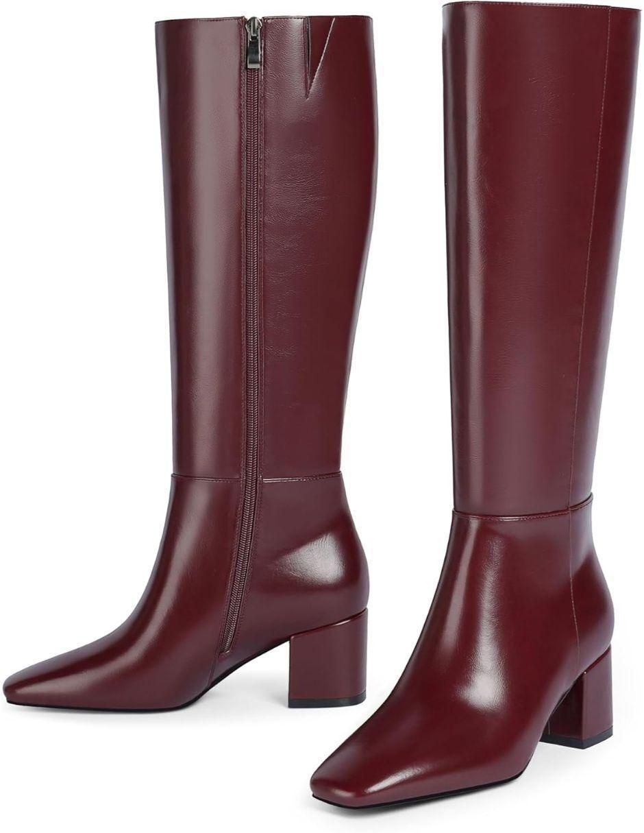 Bota abajo de la rodilla para mujer 4