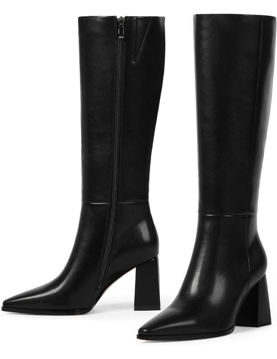 Bota abajo de la rodilla para mujer 4
