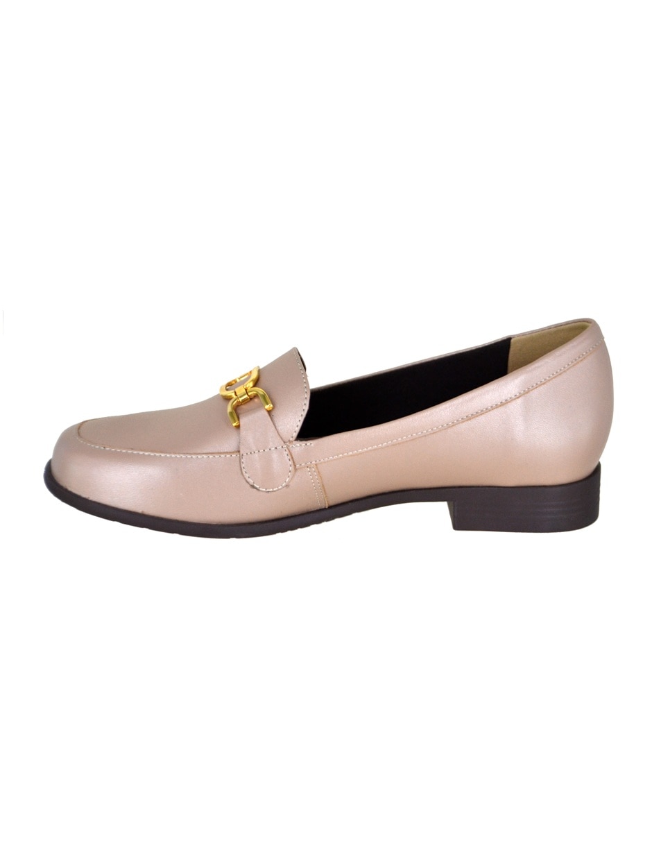 Mocasín Joyce de piel para mujer