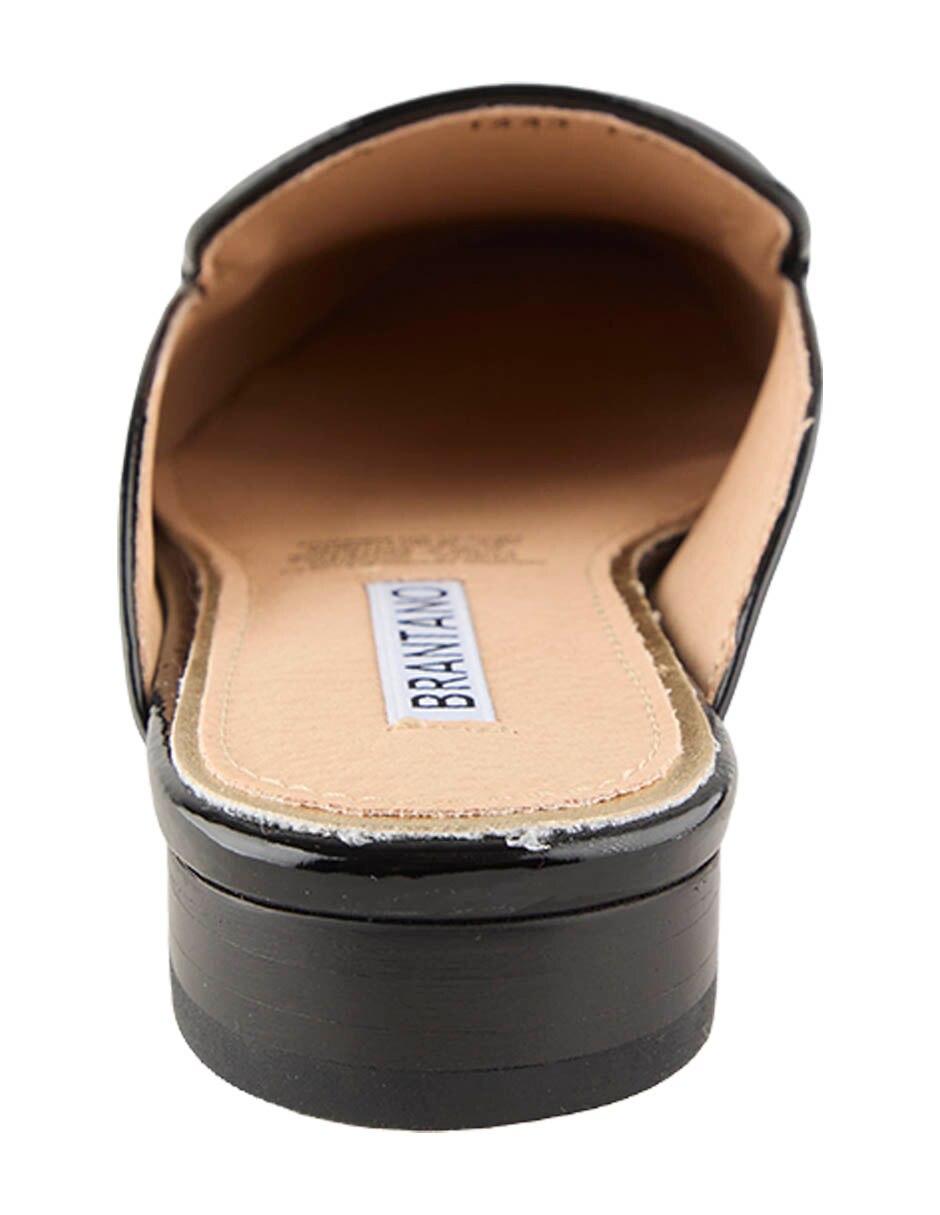 Zueco ruth de piel para mujer 3