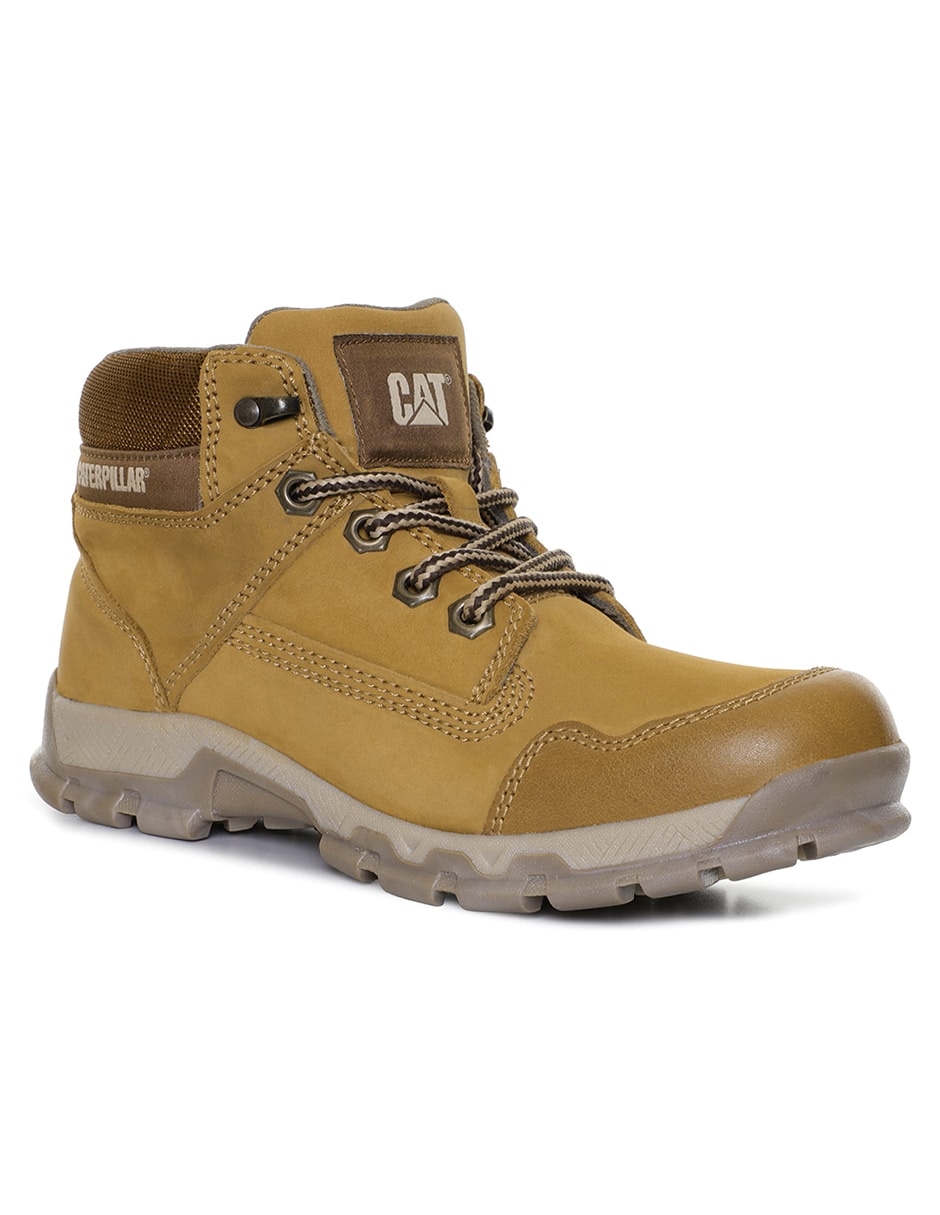 Bota arriba del tobillo Caterpillar de piel para mujer