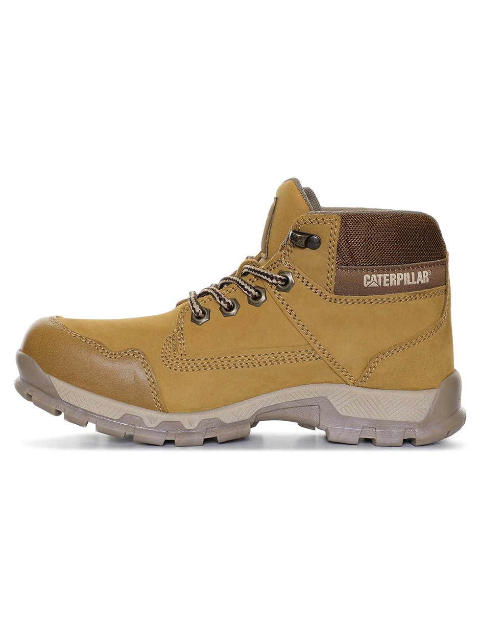 Bota arriba del tobillo Caterpillar de piel para mujer