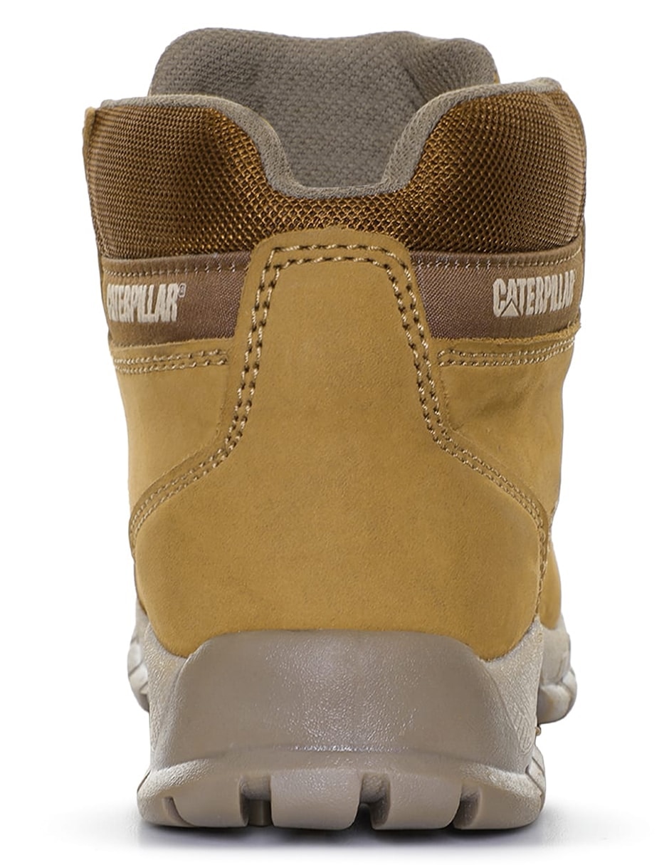 Bota arriba del tobillo Caterpillar de piel para mujer