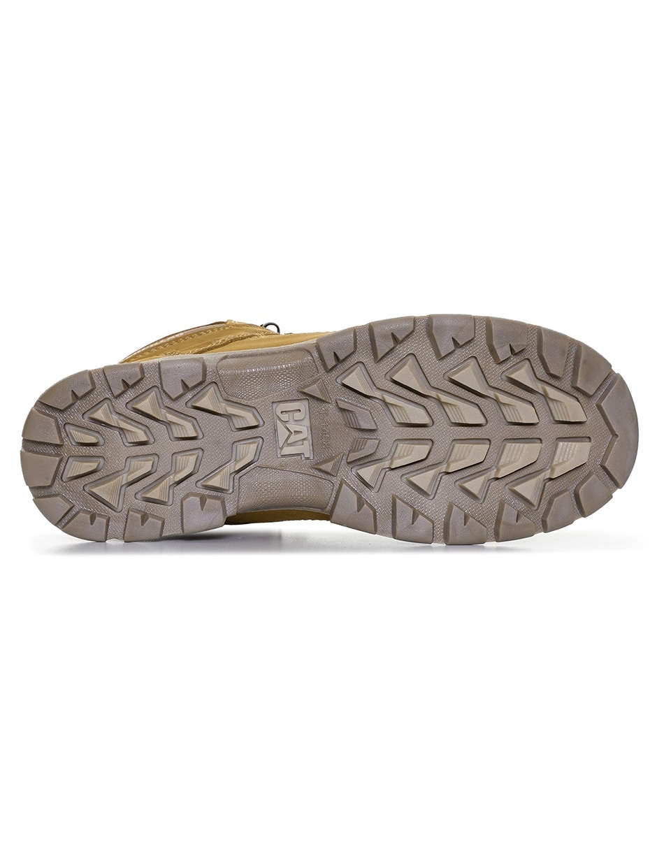 Bota arriba del tobillo Caterpillar de piel para mujer