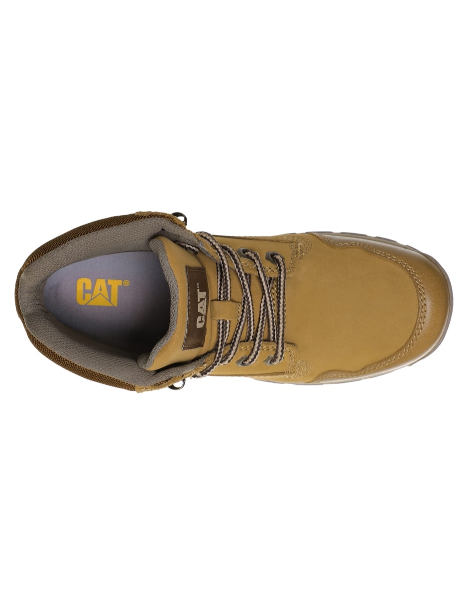 Bota arriba del tobillo Caterpillar de piel para mujer