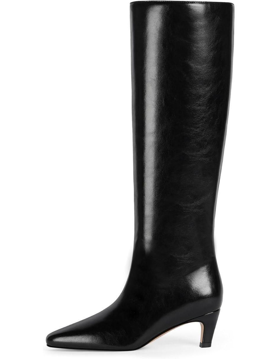 Bota abajo de la rodilla para mujer