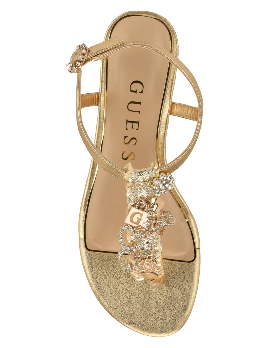 Sandalia plana Guess para mujer