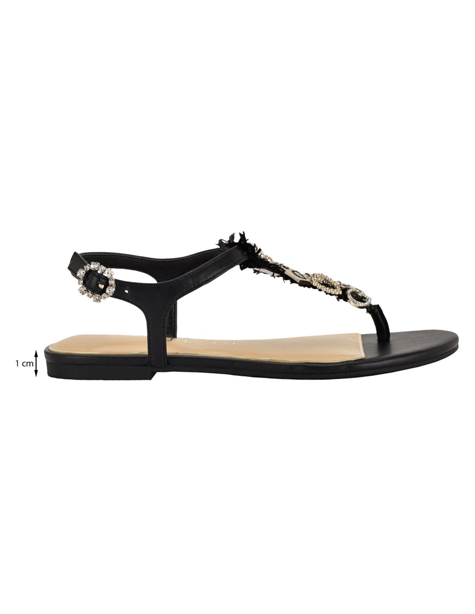 Sandalia plana guess para mujer
