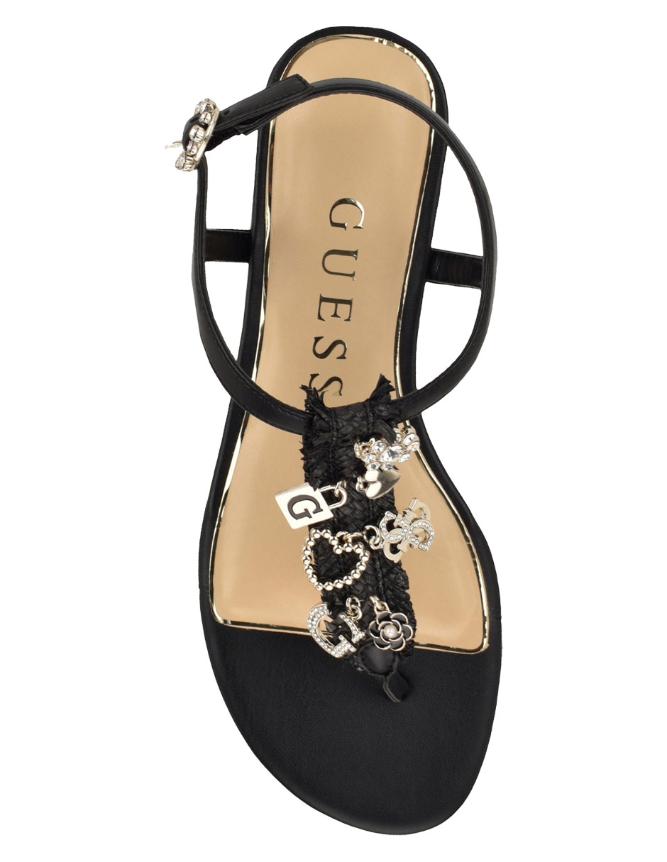 Sandalia plana guess para mujer