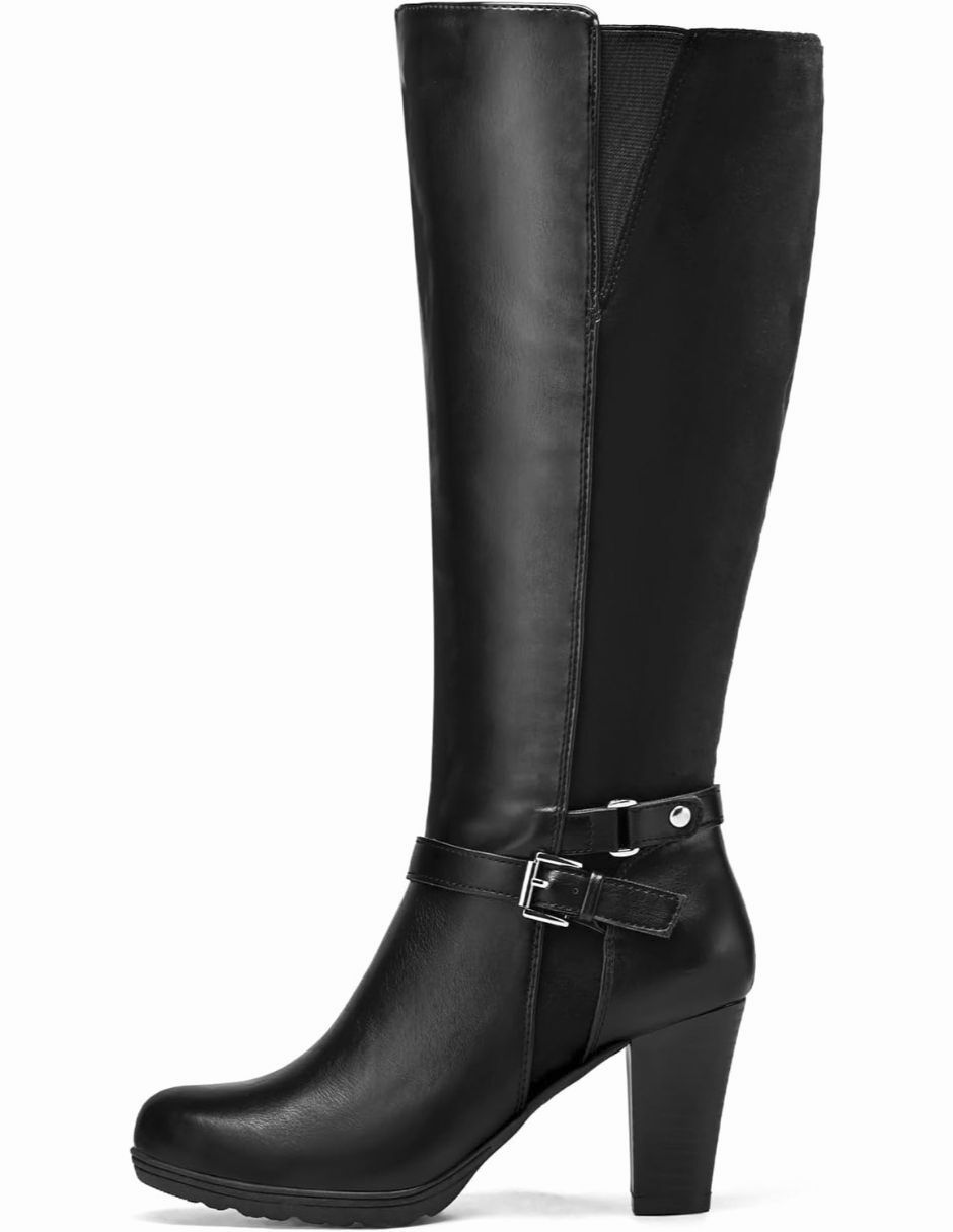 Bota abajo de la rodilla para mujer