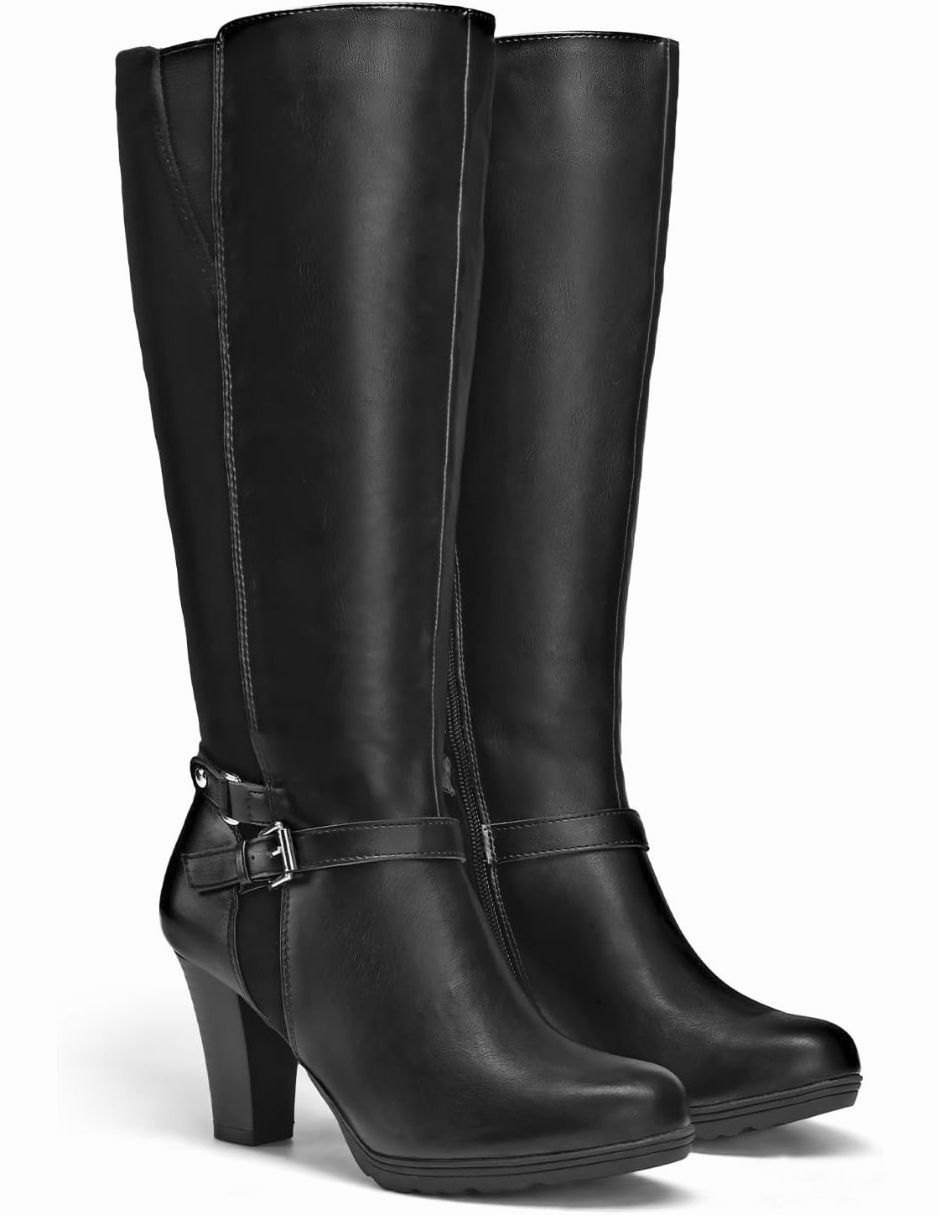 Bota abajo de la rodilla para mujer 4