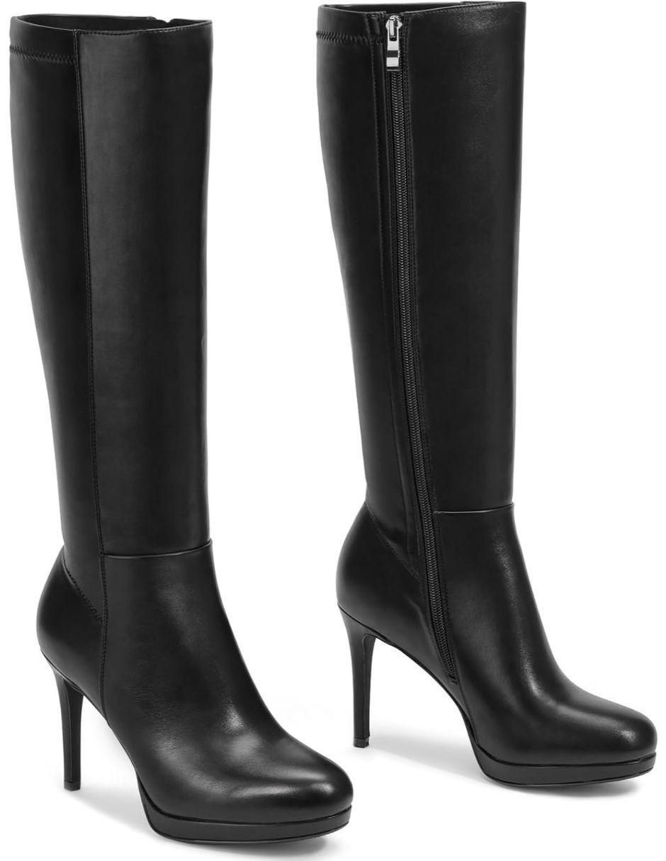 Bota abajo de la rodilla para mujer 4