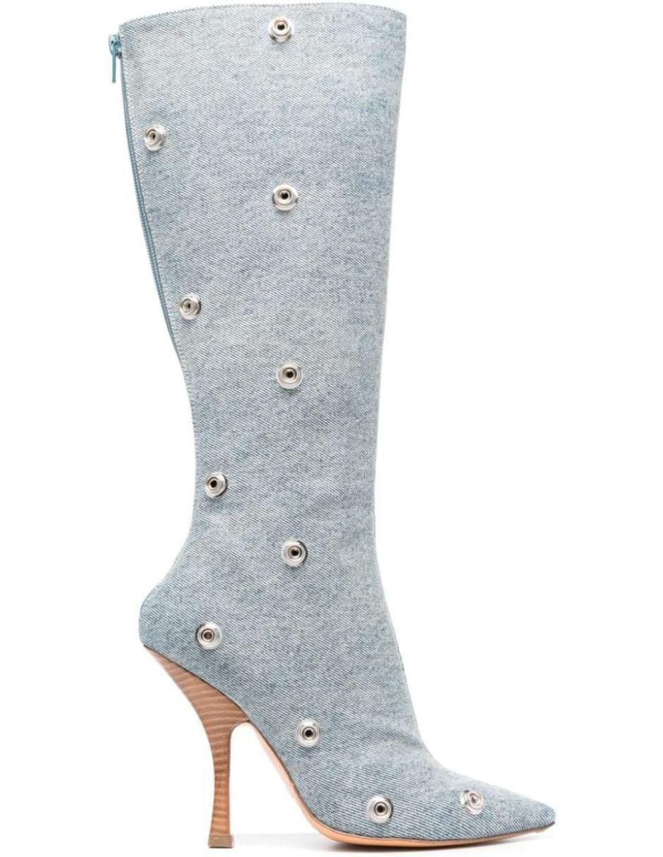 Bota abajo de la rodilla para mujer 4