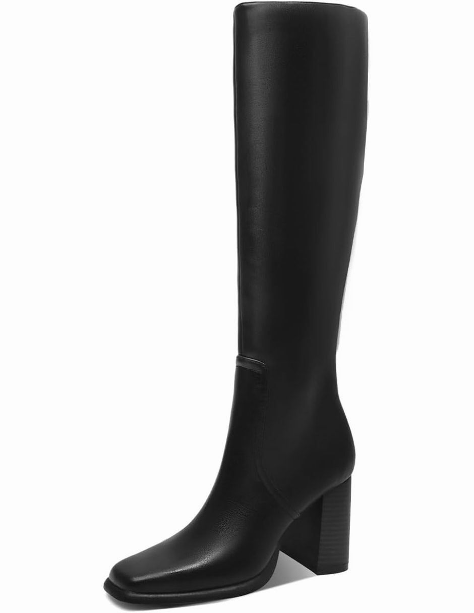 Bota abajo de la rodilla para mujer