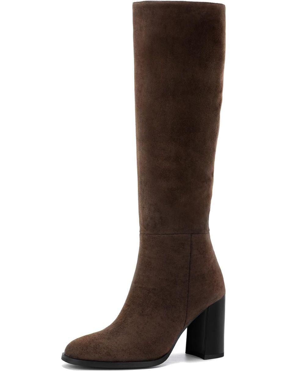 Bota abajo de la rodilla para mujer