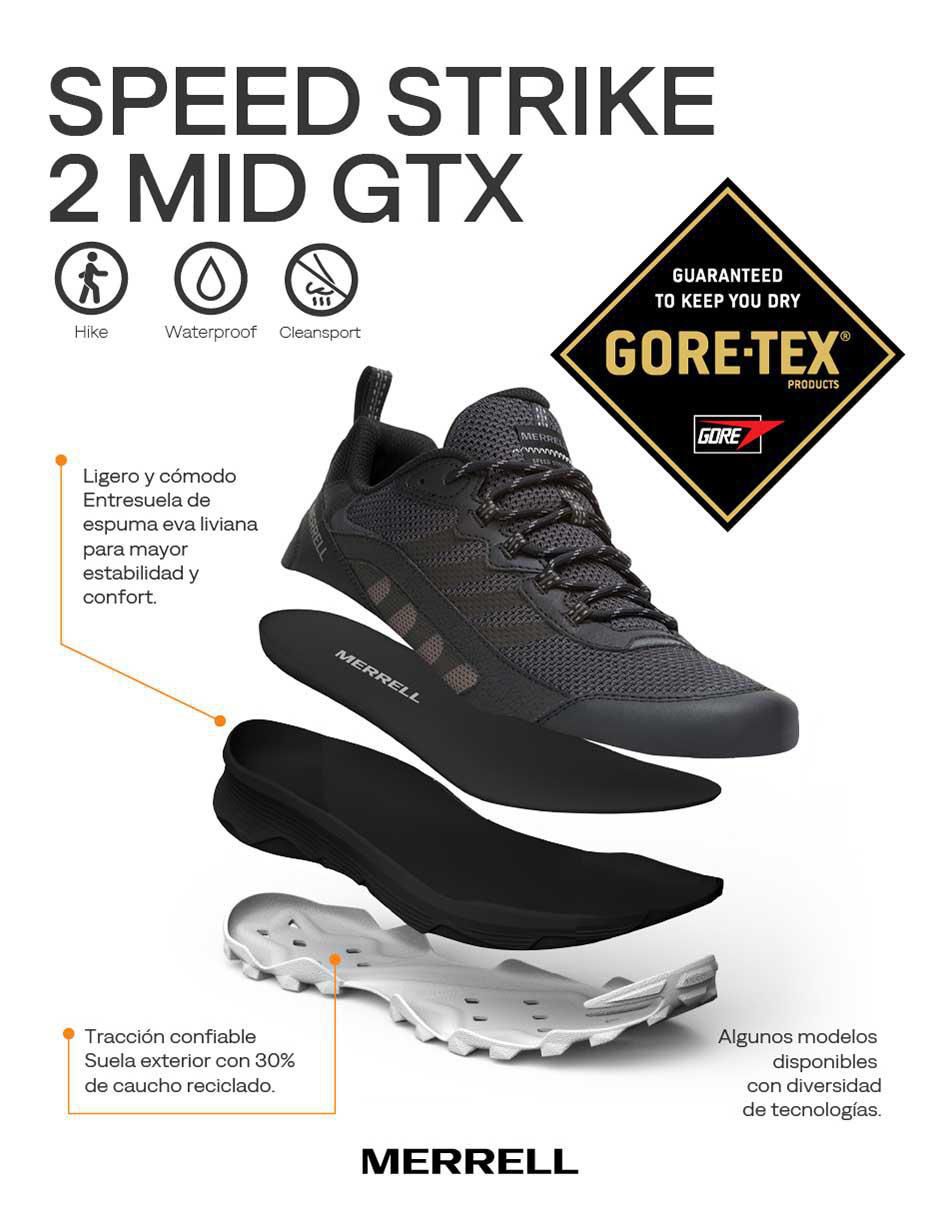 Bota al tobillo Merrell Speed Strike para mujer