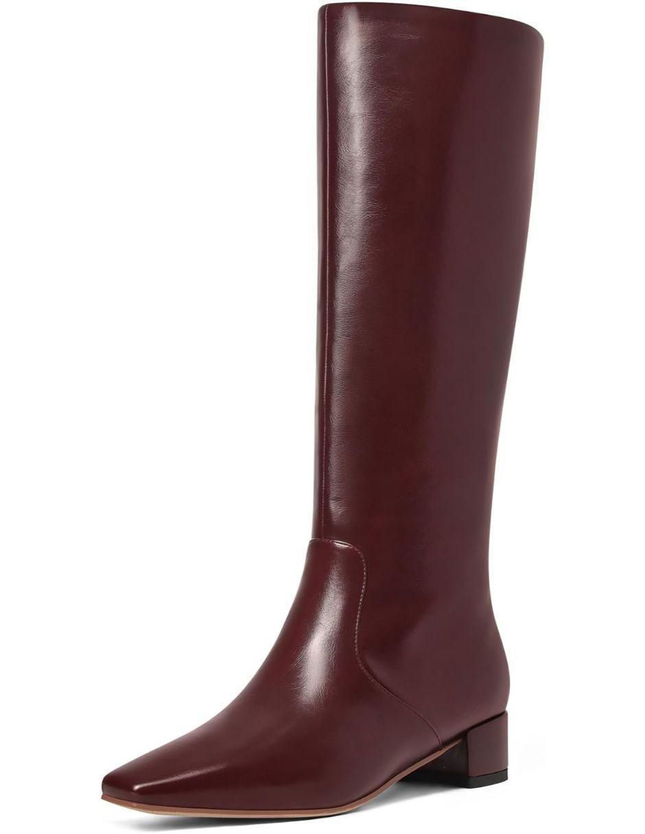 Bota abajo de la rodilla para mujer