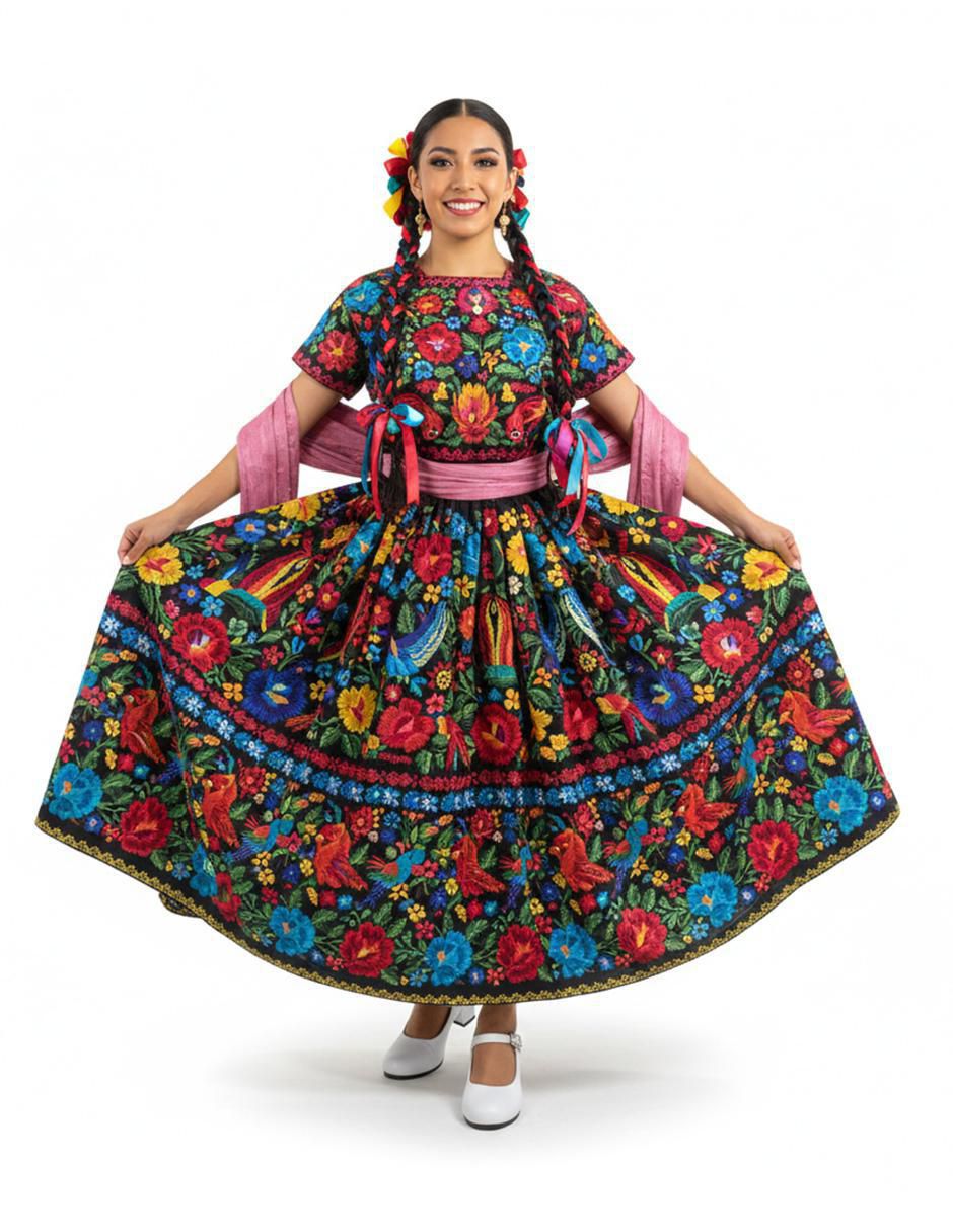 Zapato de tacón Danza de piel para mujer 13