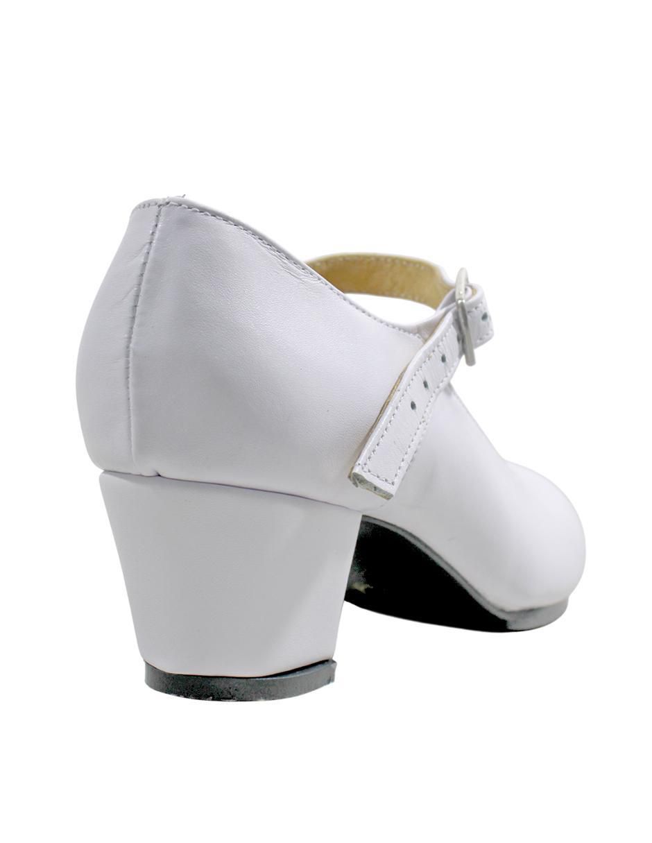 Zapato de tacón Danza de piel para mujer 5