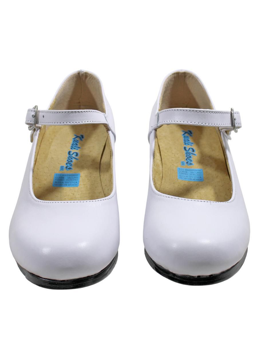 Zapato de tacón Danza de piel para mujer 6