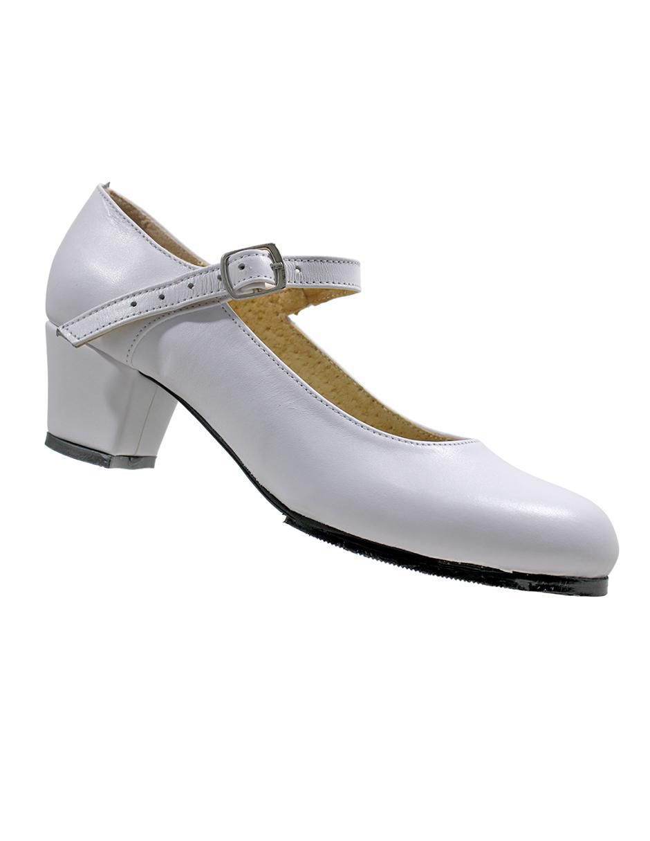 Zapato de tacón Danza de piel para mujer 7