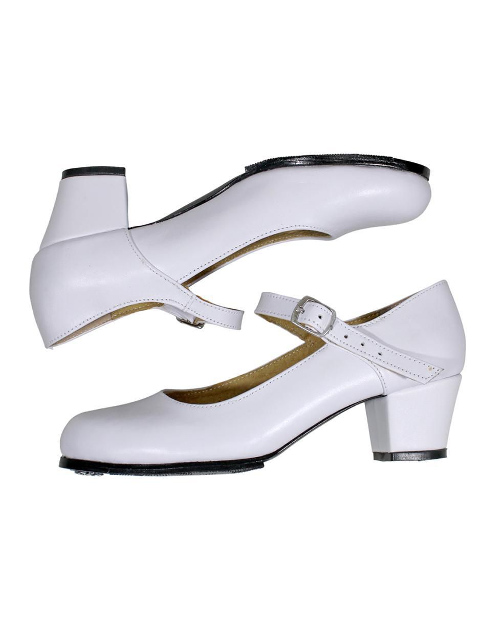 Zapato de tacón Danza de piel para mujer 9