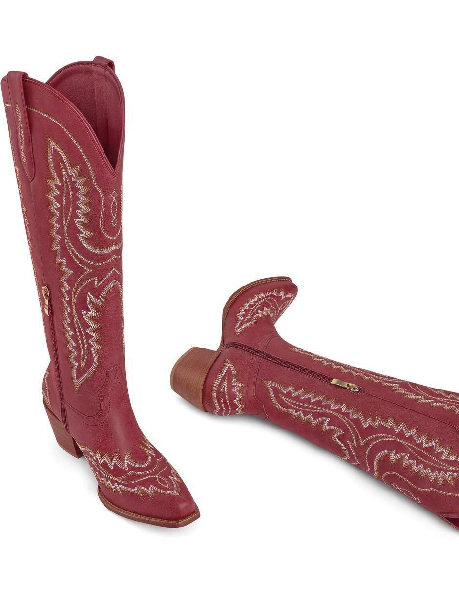 Bota abajo de la rodilla para mujer 4