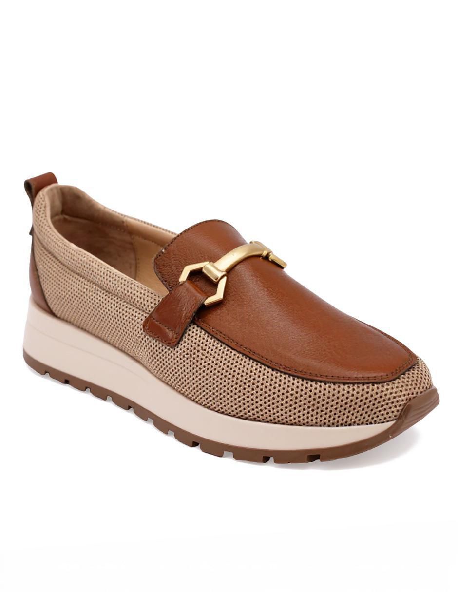 Mocasín Zulia 04 de piel para mujer