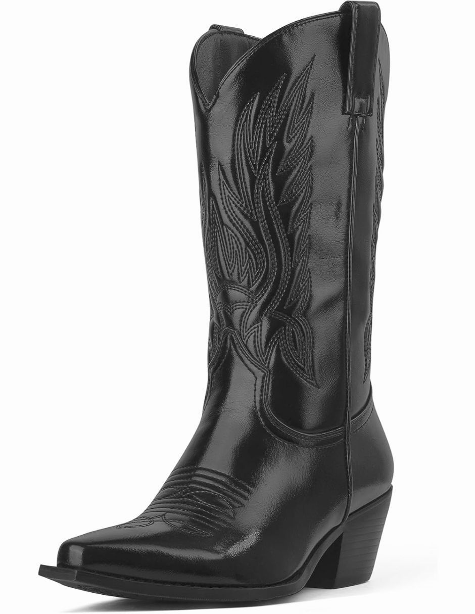 Bota cowboy abajo de la rodilla para mujer Bota cowboy abajo de la rodilla para mujer