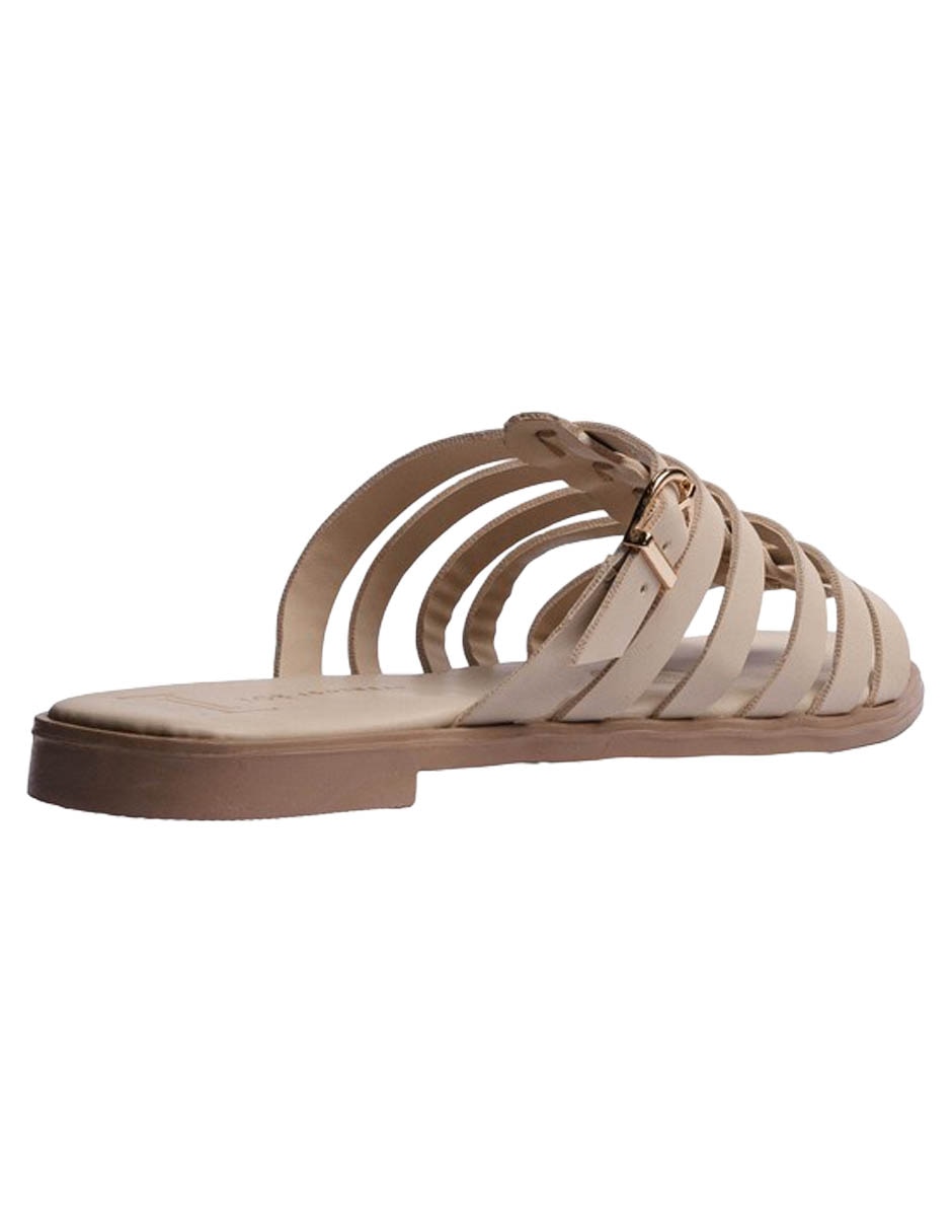 Sandalia plana para mujer 6