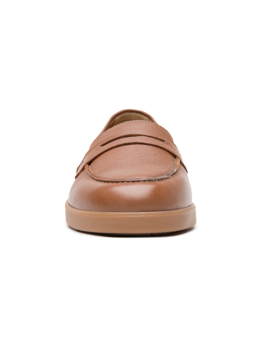Mocasín Flexi de piel para mujer