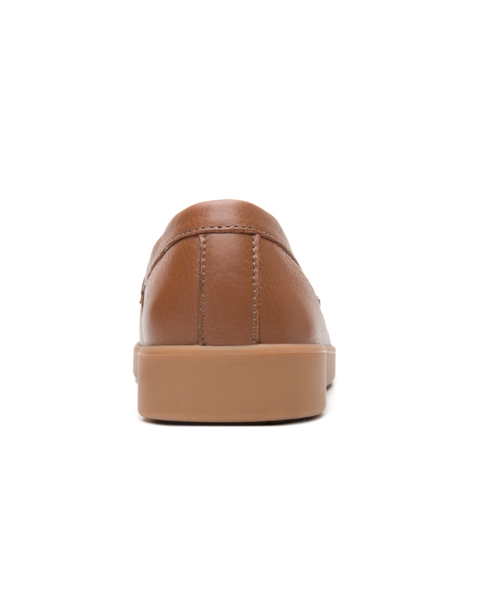 Mocasín Flexi de piel para mujer