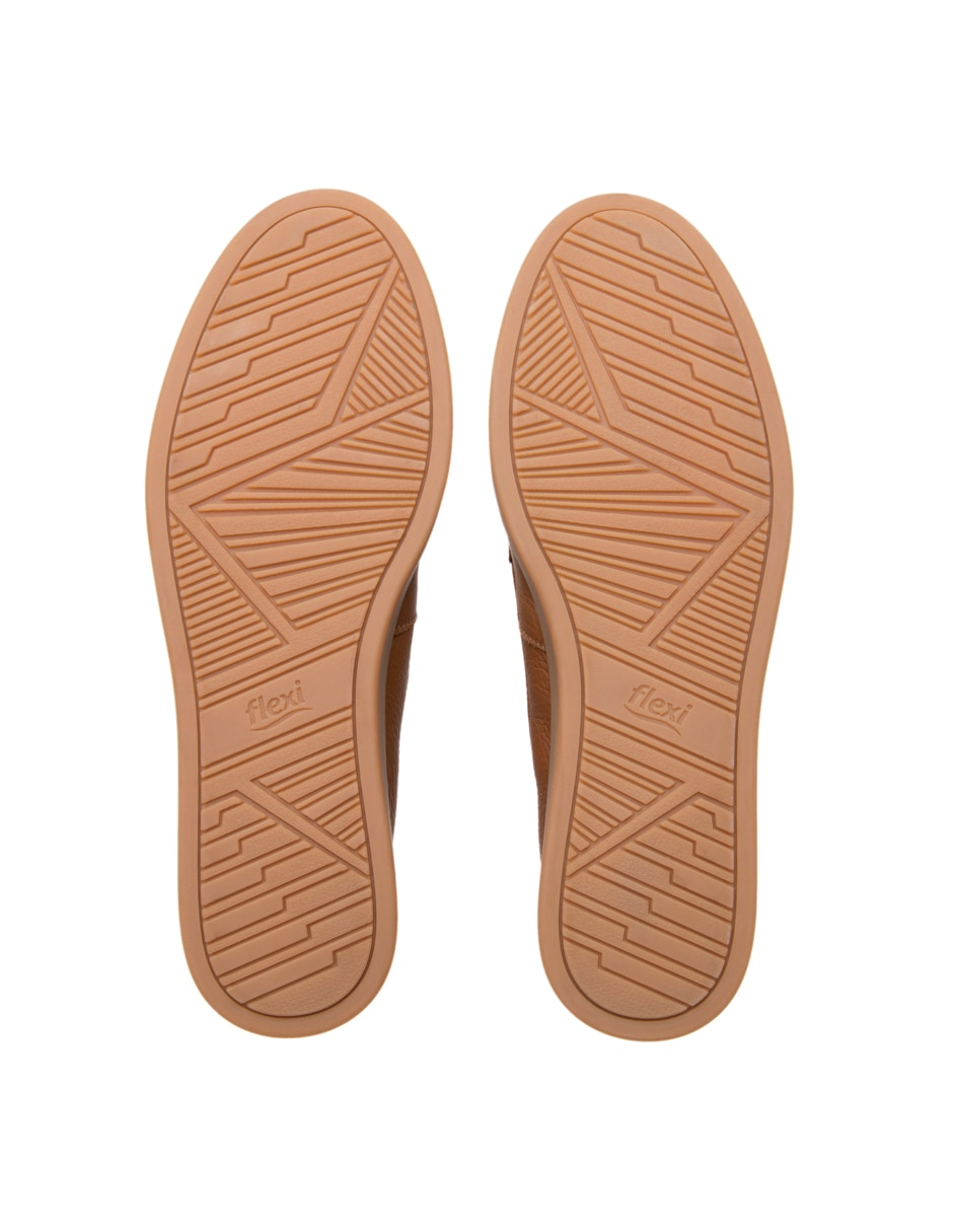 Mocasín Flexi de piel para mujer