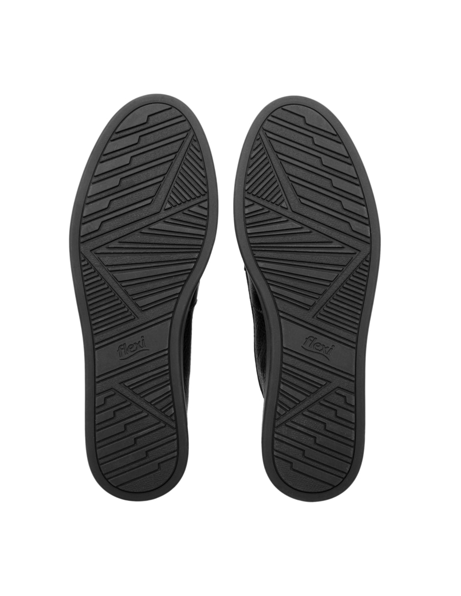 Mocasín Flexi de piel para mujer