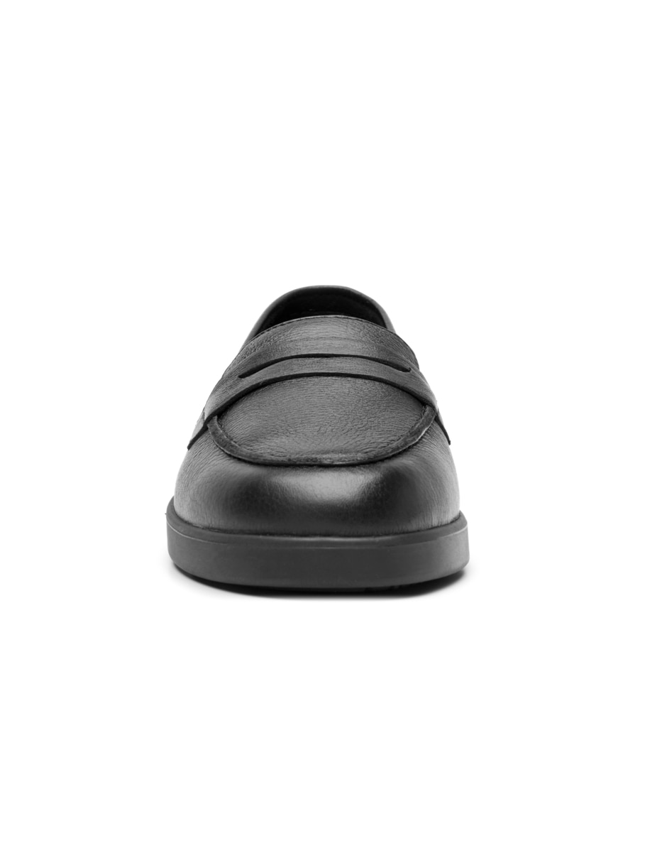 Mocasín Flexi de piel para mujer