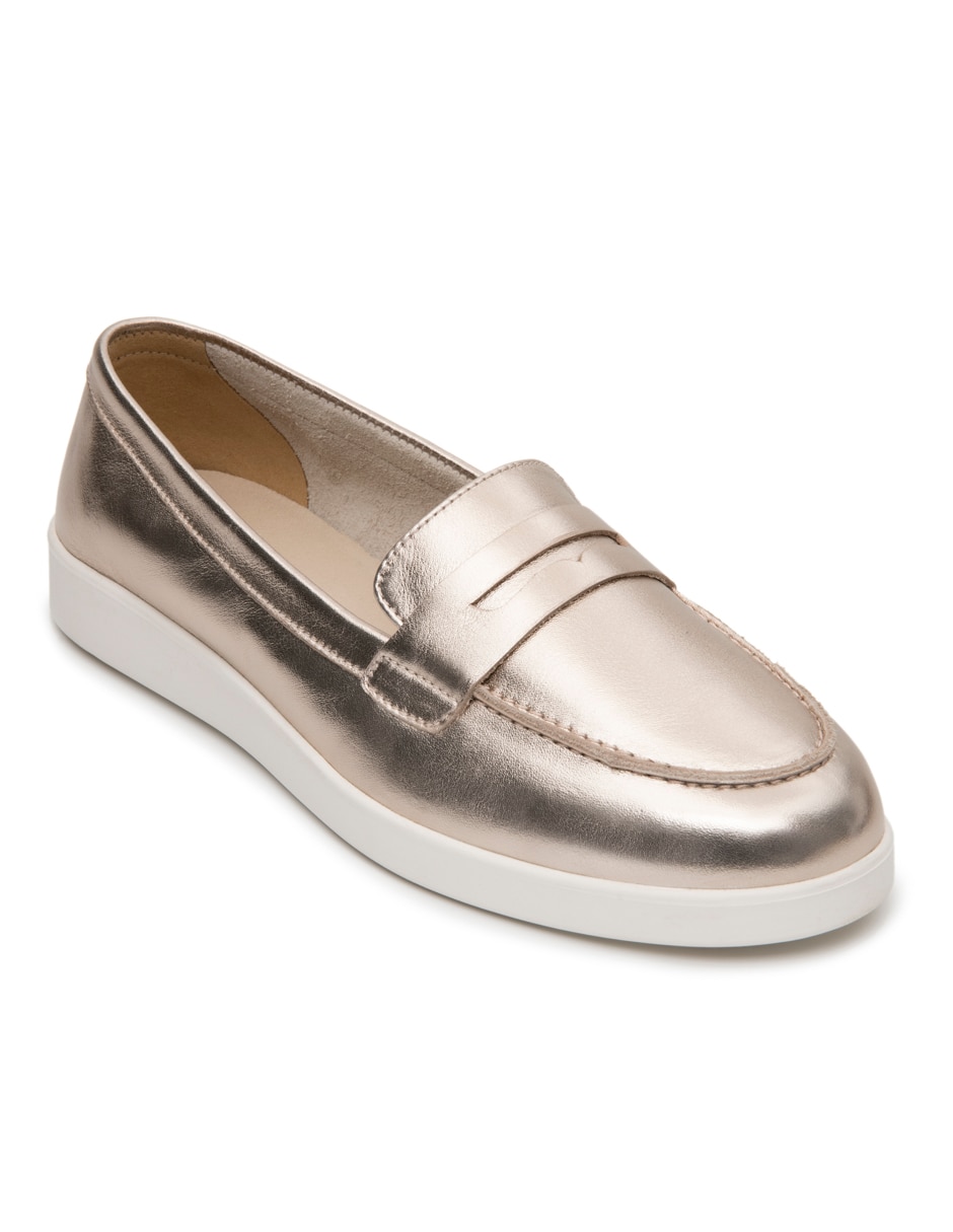 Mocasín de piel para mujer Mocasín de piel para mujer