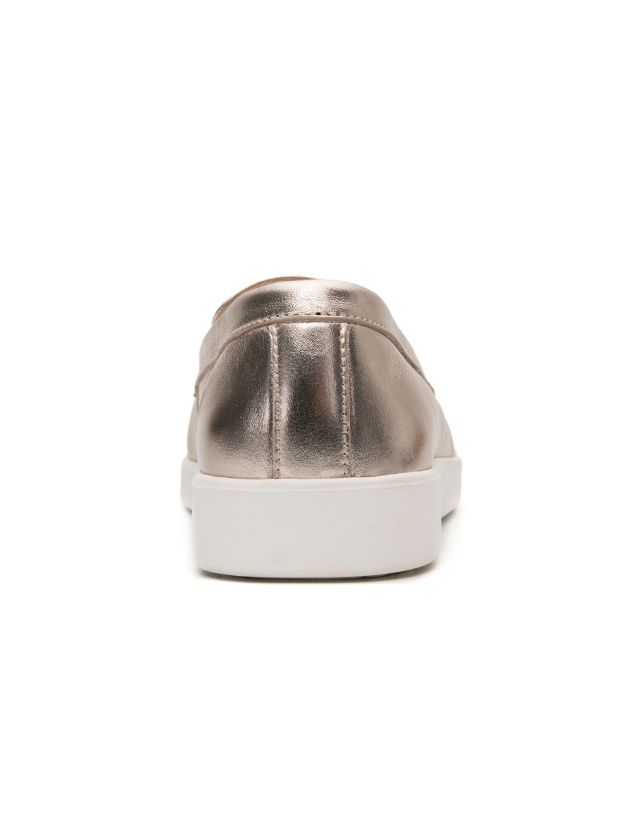 Mocasín Flexi de piel para mujer