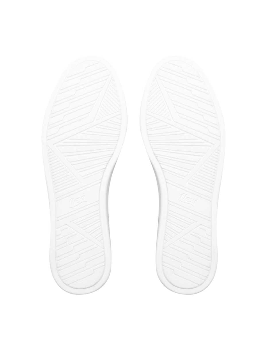 Mocasín Flexi de piel para mujer