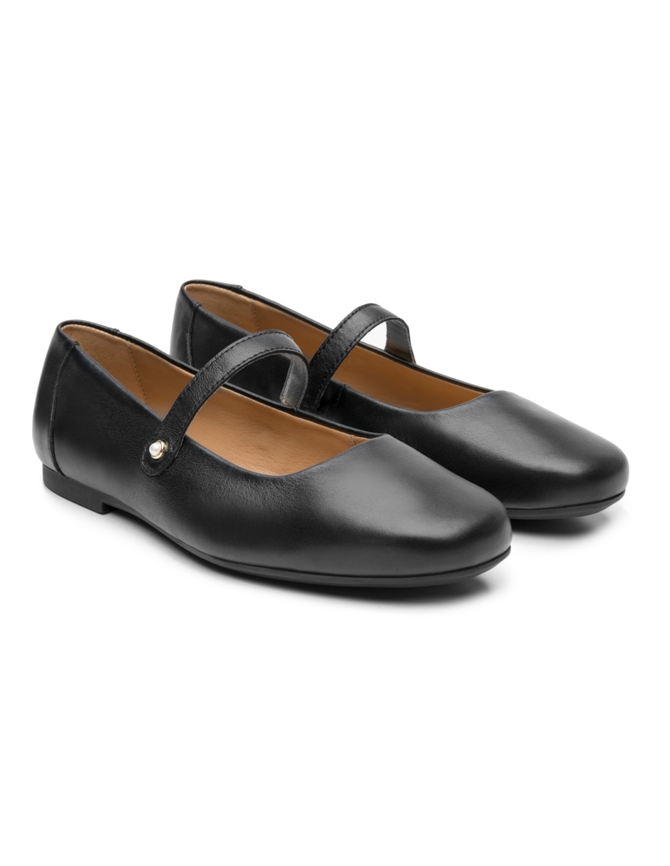 Balerinas de piel para mujer 3