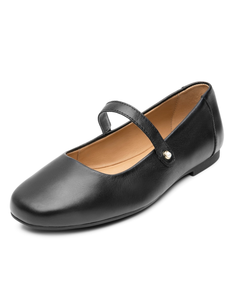 Balerinas de piel para mujer 6