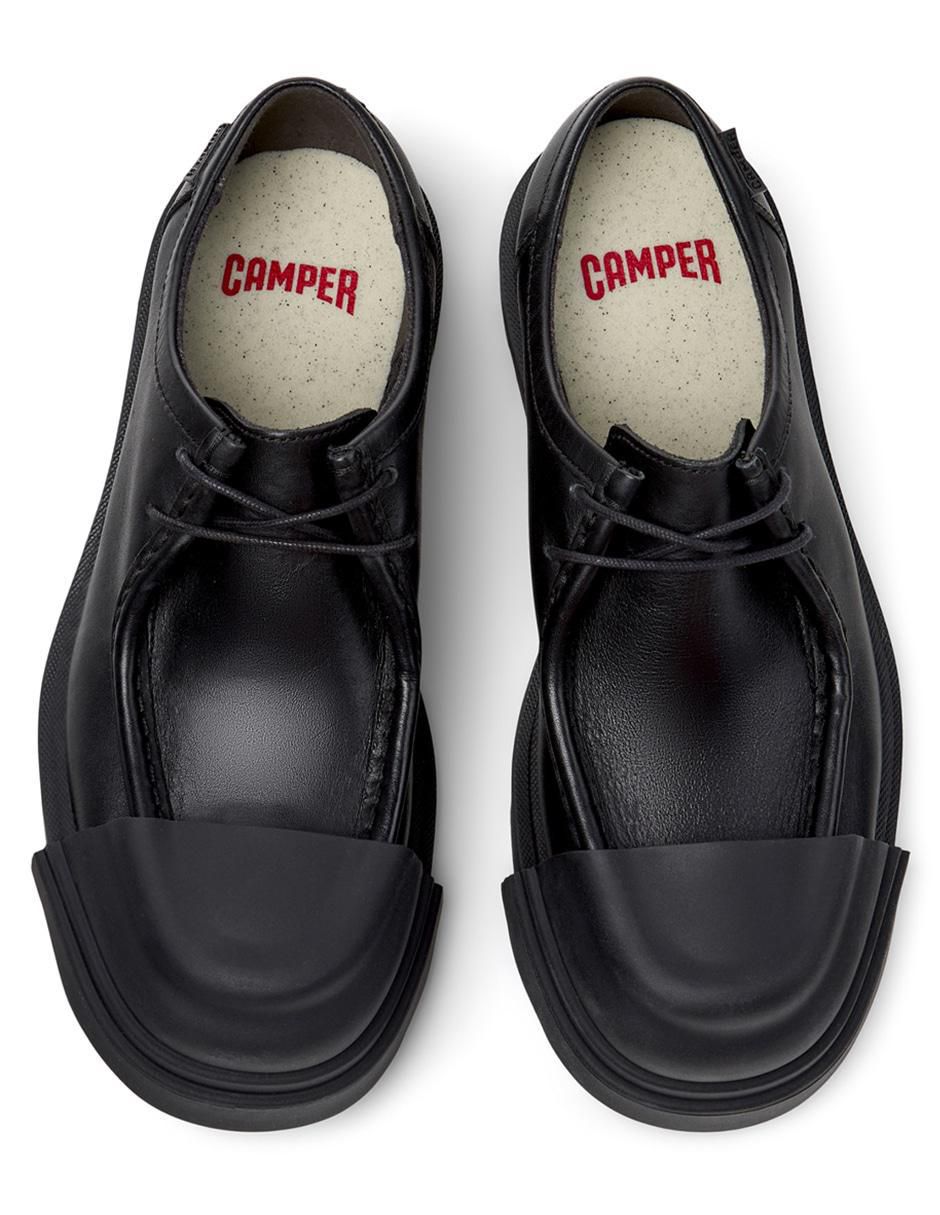 Zapato Camper Junction de piel para mujer