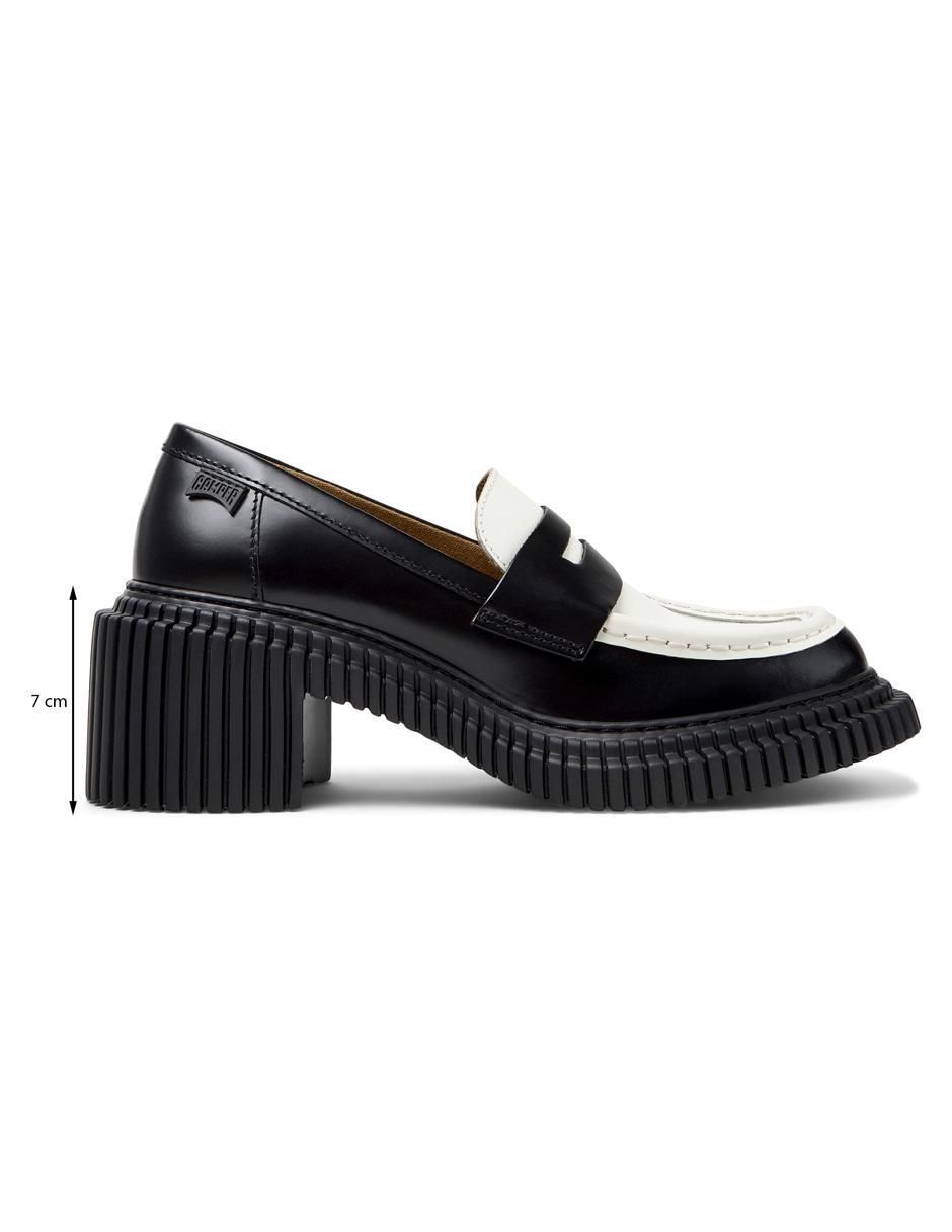 Mocasín Pix London de piel para mujer 7