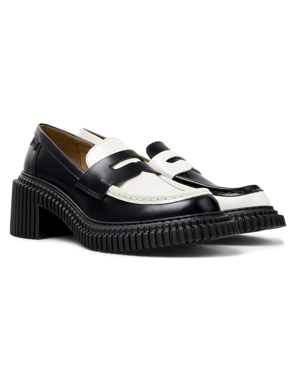 Mocasín Pix London de piel para mujer 3