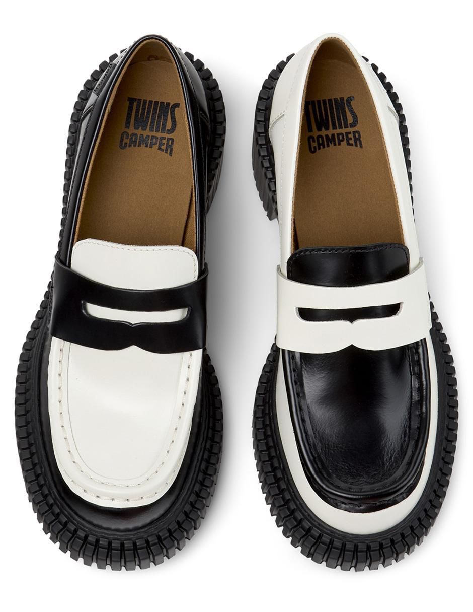 Mocasín Pix London de piel para mujer 2