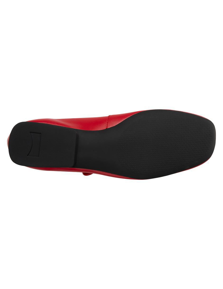 Balerinas Casi Myra de piel para mujer 5