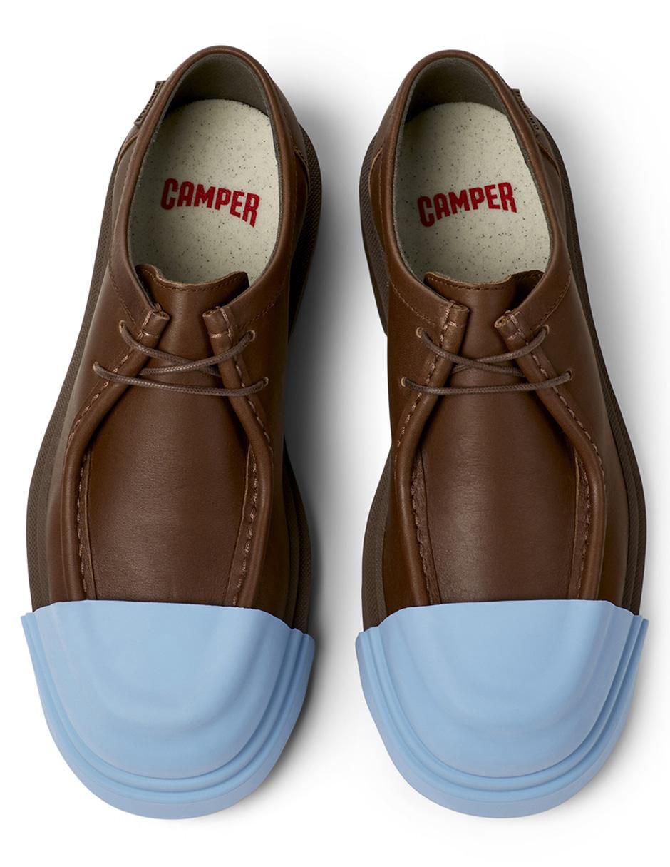 Zapato Junction de piel para mujer