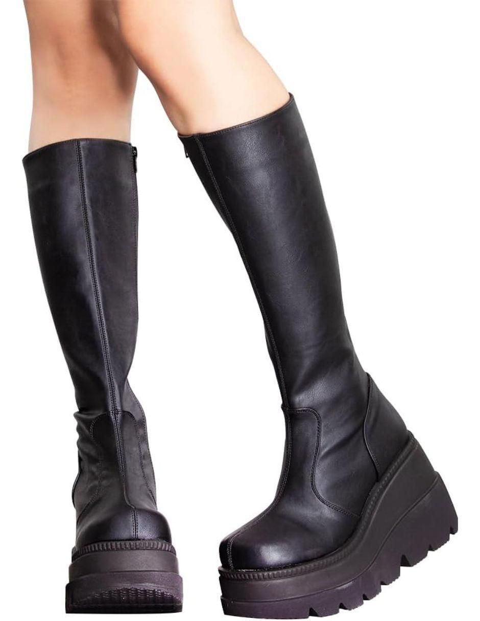 Bota abajo de la rodilla Gwin para mujer