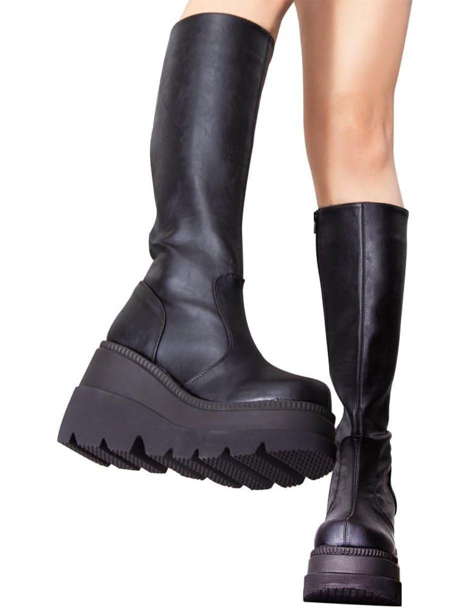 Bota abajo de la rodilla Gwin para mujer