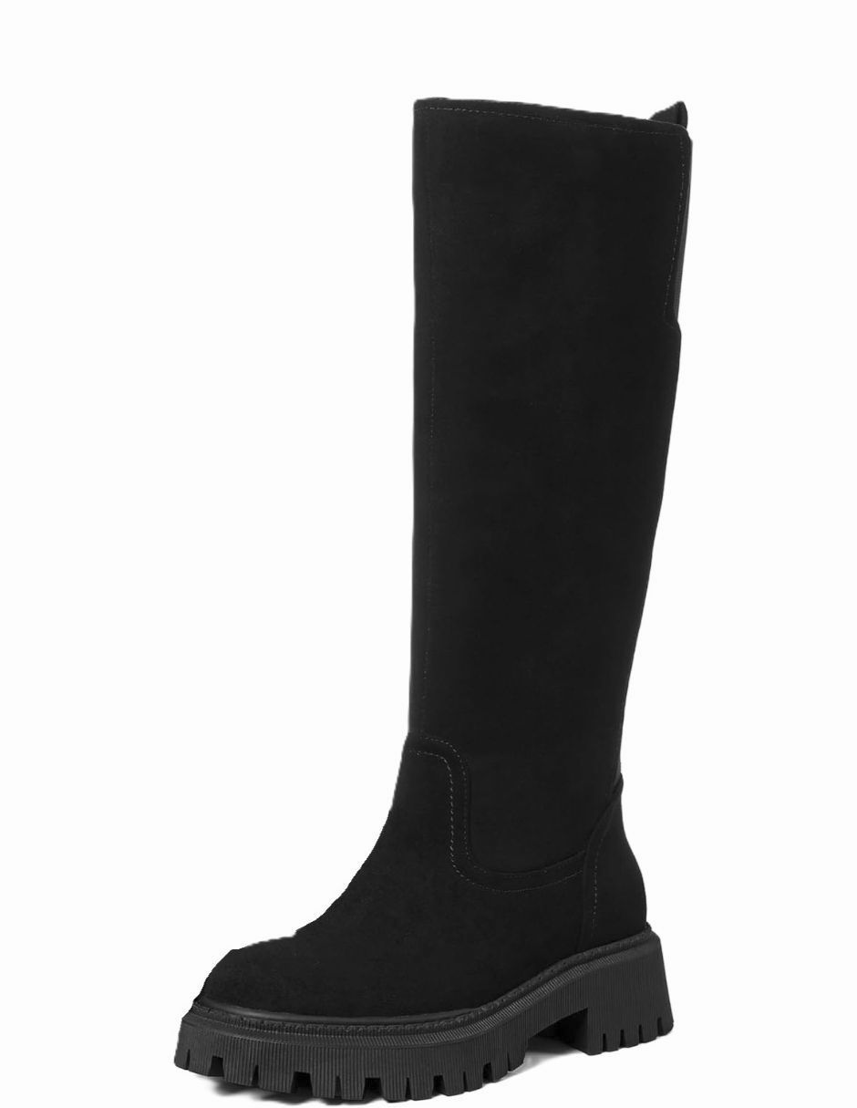 Bota abajo de la rodilla para mujer